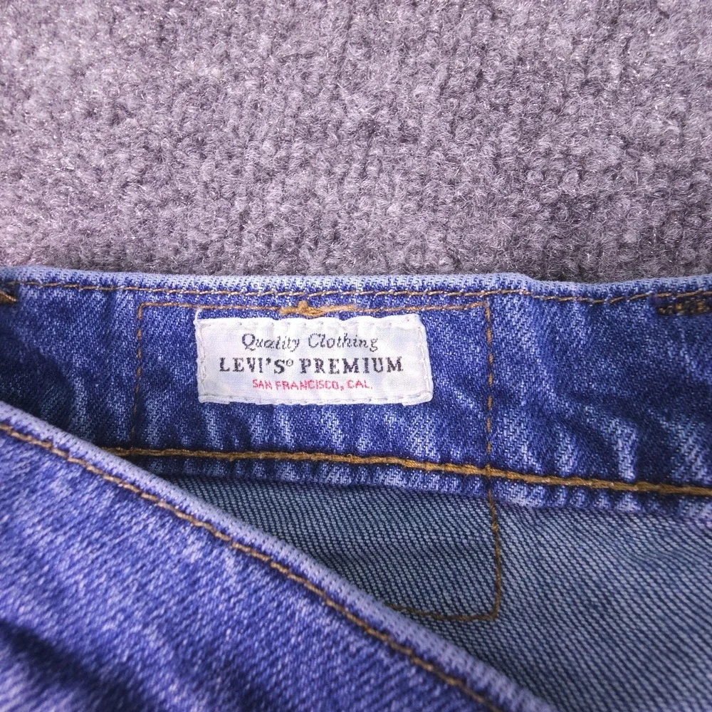 Levi's Premium Lot 512 Big E Jeans Men's Size 48x30 (44x27) Blue Denim‎ Medium